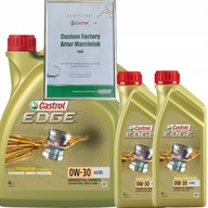 CASTROL EDGE 0W30 A1/B1 A5/B5 TITANIUM VOLVO 6L