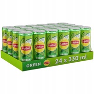 Napój herbaciany Lipton Ice Tea Green zielona herbata puszka 24x 330ml