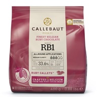 Czekolada Ruby 33,6% Callebaut Receptura RB1 400g