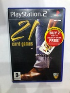 Gra PS2 21 Card Games