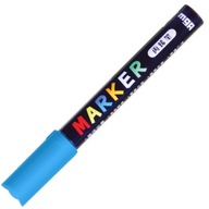 MARKER AKRYLOWY OZDOBNY DEKO 1-2 MM LAZUROWY MG