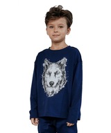 Longsleeve MashMnie blúzka WOLF unisex 104/110