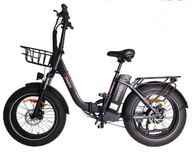 Elektrobicykel DASCH ES5 hliníkový kruh 20 " čierny 750 W