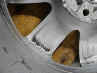 4X ORYGINALNE disc VW TOUAREG 7P6601025 5X130 17