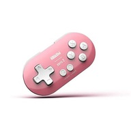 Kontroler Pad 8Bitdo Zero 2 růžový | Přepínač, MacOS, Windows, Steam, Android|