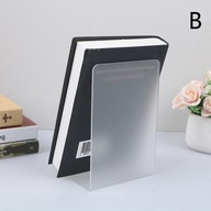 1Pc wyczyść Frosting akrylowe Bookend w kształcie