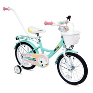 Rower dla dziecka rowerek dla dziewczynki + prowadnica VIKAS Misty 12 12"
