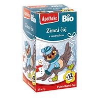 Herbata dla dzieci zimowa - dzika róża i rokitnik BIO 40 g - Apotheke