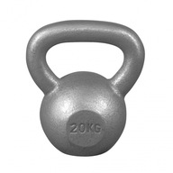 Kettlebell żeliwny 20 kg wygodny stabilny KULA