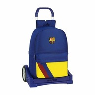 Školská taška s kolieskami Evolution F.C. Barcelona