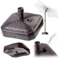 PODSTAWA PARASOLA STOJAK POD PARASOL OGRODOWY KWADRATOWY 39cm OBCIĄŻNIK