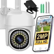 KAMERA WIFI IP SMART OBROTOWA ZEWNĘTRZNA FULLHD 2MP 1080p DETEKCJA ZOOM SD