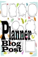 art publish, jone Blog Post Planner - a 2020 Content Calendar: Blog Plannin