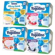 Mliečno-ovocný dezert Nestlé Yogolino pre dojčatá po 6 mesiacoch 4x400 g