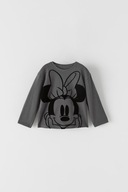 R3E095 ZARA__MZ1 BLUZKA NADRUK DISNEY__12-18M