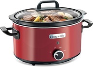 Crock-Pot Wolnowar, Czerwony, 3,5 L