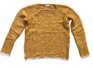 Sweter Włochaty Name It Żółty 146 152 cm 11 12 lat