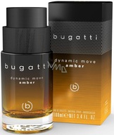 Bugatti Dynamic Move Amber toaletná voda pre mužov 100 ml
