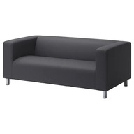 IKEA KLIPPAN Sofa 2-osobowa Vissle szary
