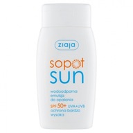 Ziaja Sopot Sun wodoodporna emulsja do opalania krem z filtrem SPF50+ 125ml