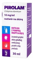 Pirolam roztwór na skórę 10mg/ ml grzybica 30 ml