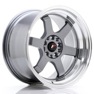 Japan Racing JR12 18x10 ET20 5x114,3 5x120 Gun Metal komplet + ceramika