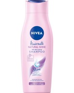 NIVEA HAIRMILK NATURAL SHINE PIELĘGNUJĄCY SZAMPON DO WŁOSÓW 400 ML