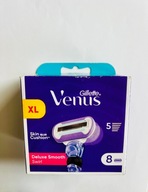 Wkłady nożyki wymienne Gillette Venus Żyletki DELUXE SMOOTH SWIRL 8 szt