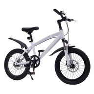 18-palcový detský bicykel MTB Horské bicykle pre chlapcov a dievčatá Biela