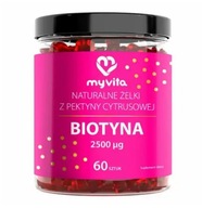 MyVita Želé Biotín 2500 μg 60 želé