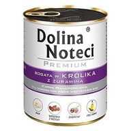 Dolina Noteci Premium Królik z żurawiną 800g MOKRA KARMA DLA PSA