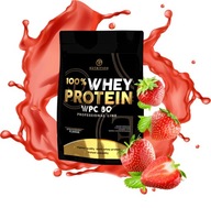 Whey Protein 100% WPC80 2KG Jahoda PF Nutrition