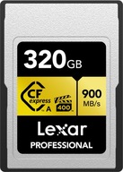 Pamäťová karta CompactFlash Lexar CFexpress Pro Gold R900/W800 VPG400 320GB Type A 320 GB