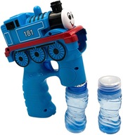 Pištoľ holiaci strojček na mydlové bubliny vlak lokomotíva