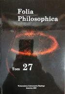 FOLIA PHILOSOPHICA - TOM 27