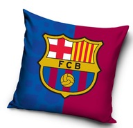 Velvetova obliečka na vankúš 40x40 FC Barcelona licencovaný futbal