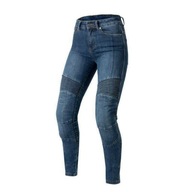 Jeansy motocyklowe damskie OZONE AGNESS II LADY washed niebieskie 36/30