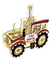 Vtipný Darček Traktor Na Dôchodok Vyslúženého Dôchodcu Karafka Poháre
