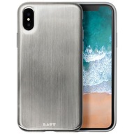 ETUI LAUT HUEX METALLICS IPHONE X/XS/10 SILVER