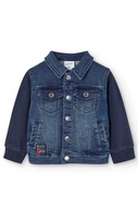 Boboli 306166-BLUE Kurtka jeans chłopiec r.92