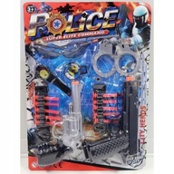 JÁTÉKFEGYVEREK Gyerek JÁTÉK RENDŐRSÉGI pisztoly JÁTÉKKÉSZLET Extra