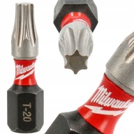 MILWAUKEE BIT KONCOVKA ÚDER TX20 TORX 20 25 mm