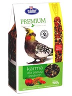 KARMA PREMIUM dla papug PAPUGI NIMFY 700g + KOLBA