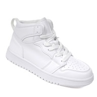 Trzewiki Dziecięce Buty Sportowe Sneakersy Apawwa TC829 white 34