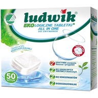 Tablety do umývačky riadu ekologické Ludwik All in one 50ks.