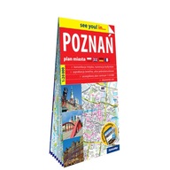 Poznań; papierowy plan miasta 1:20 000 Praca zbiorowa