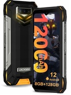 Smartfon DOOGEE S89 8/128GB Pancerny 12000mAh Czarno-Pomarańczowy