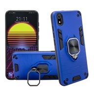 PANCIEROVÉ PUZDRO PRE XIAOMI REDMI 7A MODRÉ PUZDRO ARMOR HOLDER RING CASE