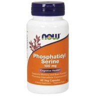Now Foods Fosfatidylserín 100 mg s cholínom a inozitolom 60 kapsúl