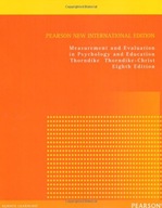 Measurement and Evaluation in Psychology and